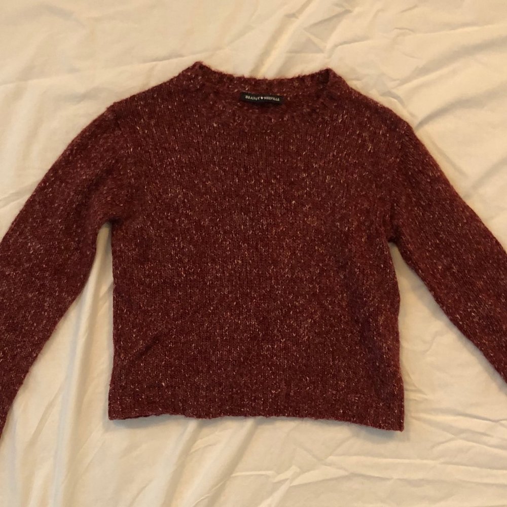 Brandy Melville Cropped Knit Sweater